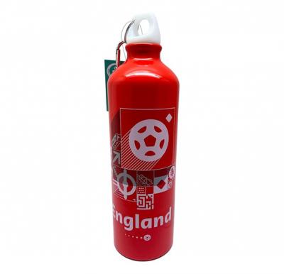 FIFA 2022 Water Bottle w/ Ring Alluminum 750ml - England, FIFA-12711