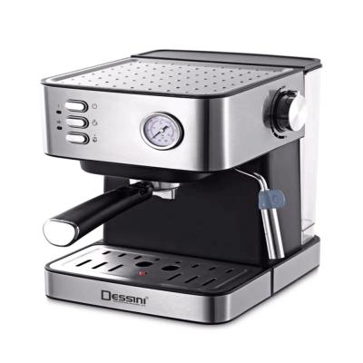 Dessini Espresso Coffee Machine 850 W 999 Silver And Black LM301