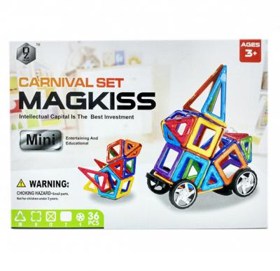 Little Angel Kids Toys Magkiss Magnetism Block Building 36Pcs