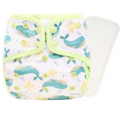 Little Story LS_RDIB_DO Reusable Diaper with Insert Dolphin