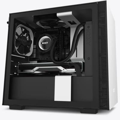 NZXT CA-H210B-W1 H210 Mini-ITX Black, White Gaming Case