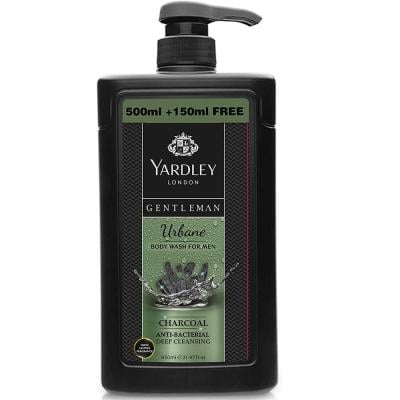 Yardley London Gentleman Deep Cleansing Antibacterial Body Wash Urbane, 650ml