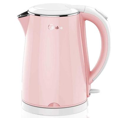 Midea MK-HJ1705R Plastic Kettle With Pop Up Lid 1.7L, Pink
