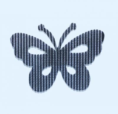 Velvetic Design Butterfly Hair Clip For Ladies, OS028