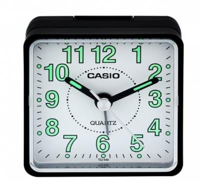 Casio TQ-140-1BDF Analog Table Clock (5.7 cm x 5.7 cm x 3.3 cm)