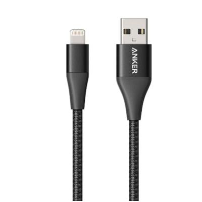 Anker AN.A8813H11.BK Powerline III Lightning Cable-6ft, Black