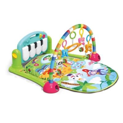 Huanger HE0603 Baby Fitness Mat Toy With Light and Sound Green