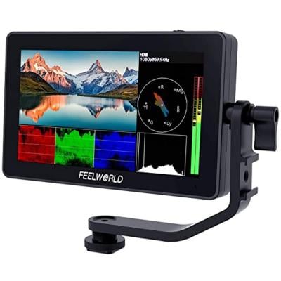 Feelworld‎ F6 Plus-US 5.5-inch Camera Field Touch Screen Monitor for DSLR Cameras Black