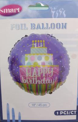 Smart Foil Balloon For Birthdays, F171, 18 inch