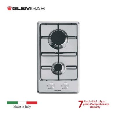 Glem Gas GLGT32IX Gas Hob 30 CM