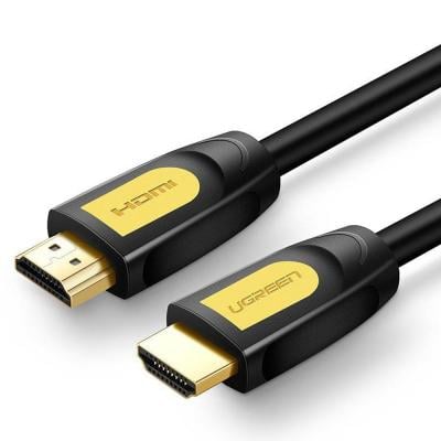 Ugreen HD101-10128 HDMI Round Cable 4K 60HZ 1.5m Yellow