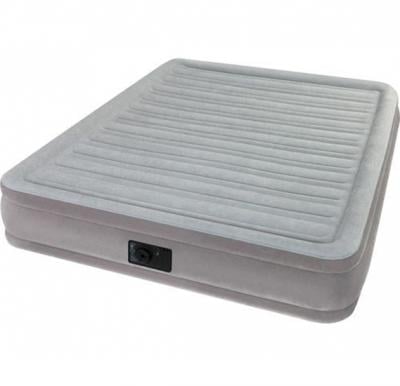 Intex-Queen comfort-plush elevated airbed (w/220-240v bulit-in pump) ,64414