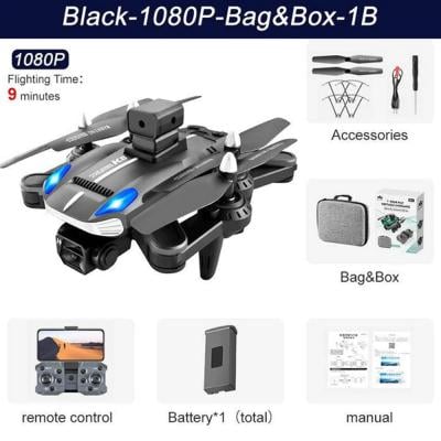 K8 Drone - 2023 New Drone 4K Professional HD ESC Double Camera Obstacle Avoidance Optical Flow Positioning Foldable Quadcopter Toys Gift