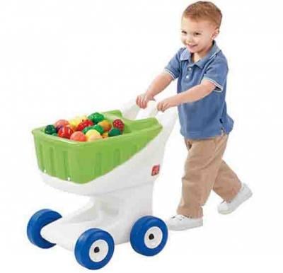Little Helpers Shopping Cart,Green,896000