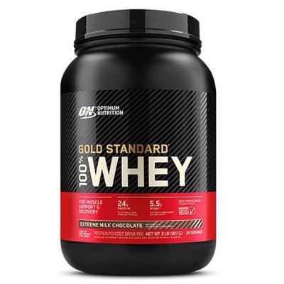 Optimum Nutrition Gold Standard 100% Whey Protein Powder 2LBS, Extreme Milk Chocolate
