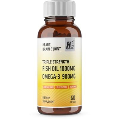 HC Nutrition Triple Strength Omega 3 60 Softgel