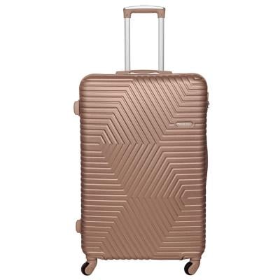 Siddique JNX01-24 Lightweight Luggage Bag 24 Inches, Golden