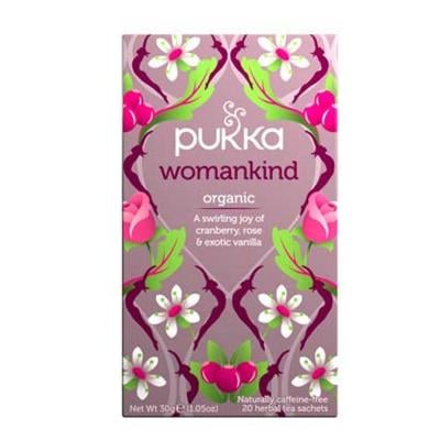 Pukka Womankind, Organic Herbal Tea with Shatavari, Cranberry & Rose Flower, 20 Tea Bags