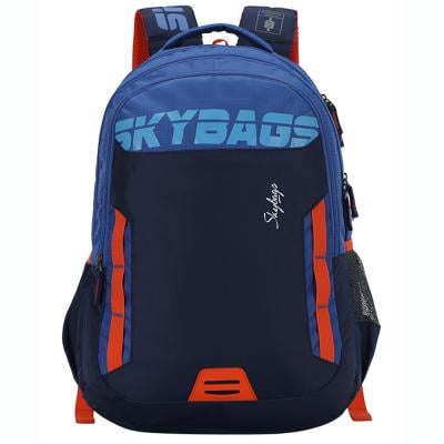 Skybags SK BPFIGE2BLU Figo Extra 02 Unisex School Backpack 30L Blue