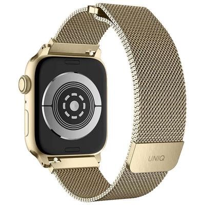 Uniq Valencia Apple Watch Case 41 40mm Starlight  Caramel Gold