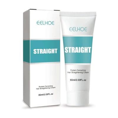 2 in 1 Eelhoe New Upgrade Protein Correcting Hair Straightening Cream - Silk & Gloss Hair Straightening Cream