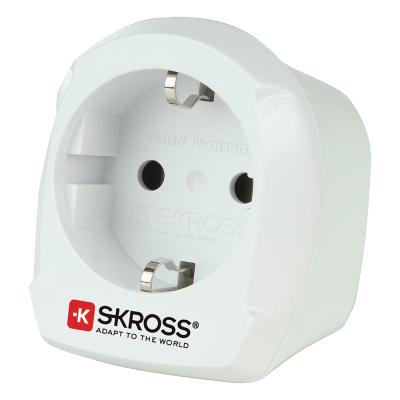 Skross World Adapter Europe to UK Single, 1500230-E