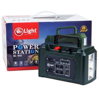Mr Light Portable Power Station أسود، MR1010