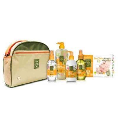 Eyup Sabri Tuncer Natural Baby Care Gift Set 5 Baby Care Products with free Gift Bag, babycareset