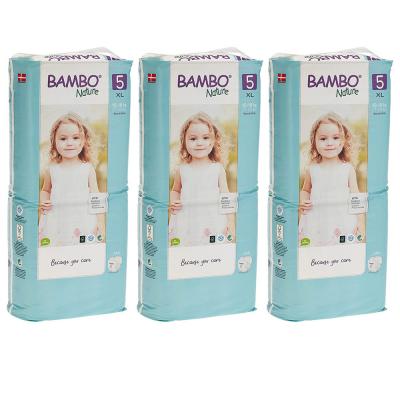 Bambo Nature Eco-Friendly Diaper Size 5, 12 to18kg Mega Pack 132