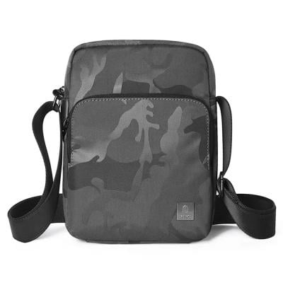 WIWU CBCP280B Crossbody Bag Camouflage Pattern 280x200x60mm Black