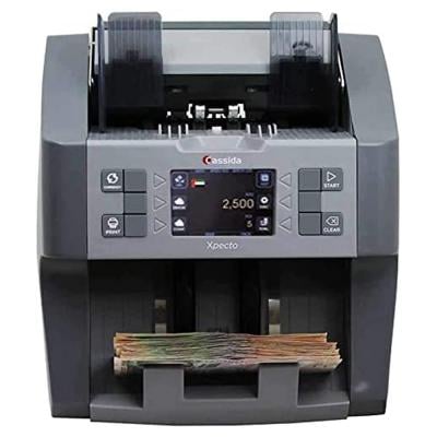 Cassida Xpecto Cash Counting Machine Detector Bill Counter Mix Value