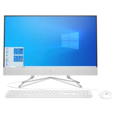 HP 200 G4 AiO PC, 21.5 inch Display, Core i5 Processor, 4GB RAM, 1TB Storage, Integrated Graphics, DOS, White