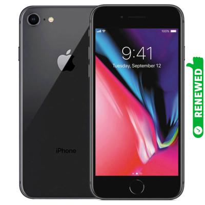 Apple iPhone 8 With FaceTime Space Gray 256GB 4G LTE Renewed- S