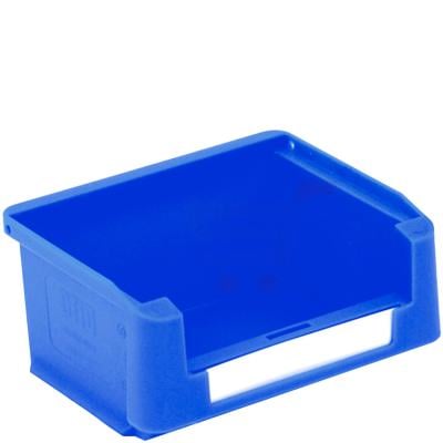 BITO Storage bin with pick opening made from polypropylene volume 0.25 l Blue 1 pack= 60 Nos