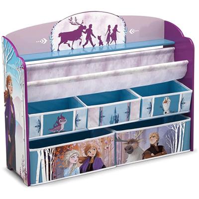 Delta Children TB87215FZ Frozen Deluxe Toy and Book Organizer