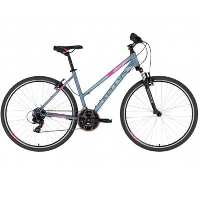 Kellys Hybrid Bikes Grey Pink Small Size, Clea 10
