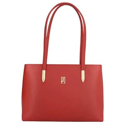 Jafferjees 71238379336 Genuine Leather Women The Azalea Hand Bag Red