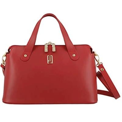 Jafferjees 71238379190 Genuine Leather Women The Rose Handbag Red