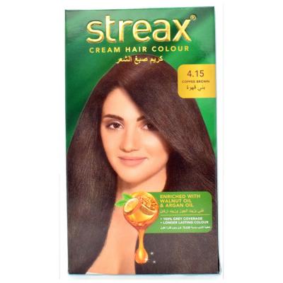 Buy Streax Cream Hair Color Coffee Brown  Online  |  OY5203