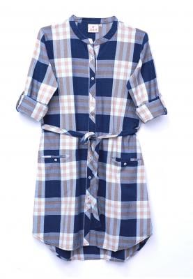 Zola Ladies Shirt, Navy Blue-ZL6797