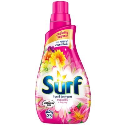 Surf Liquid Detergent Tropical Lily 875ml