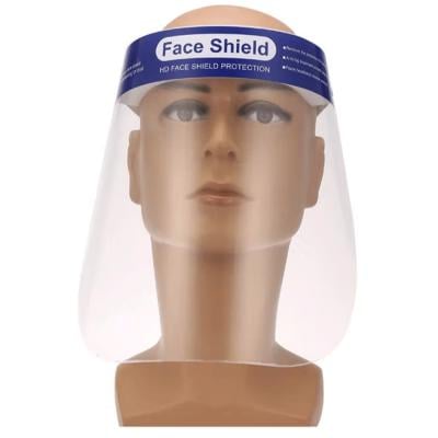 Dust Proof Protective Welding Safety Face Shield Blue or Clear 35 x 6 x 25centimeter