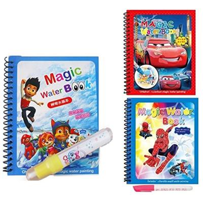 3 in 1 Water Magic Paiting Book For Children Education Drawing Pad