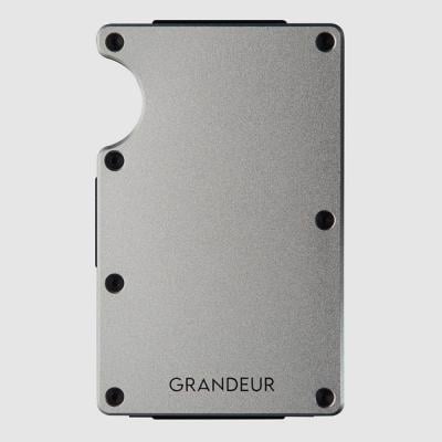 Grandeur GUWW655 Aluminum White Cardholder