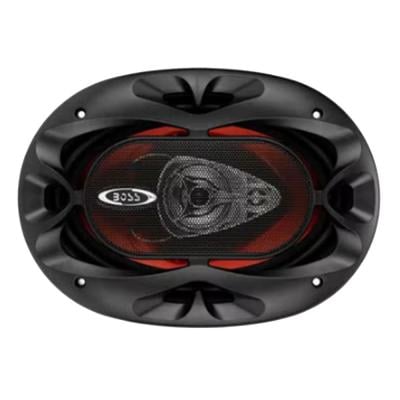 Boss CH6930 2 Piece Chaos Extreme 3 Way Full Range Speakers Black and Red