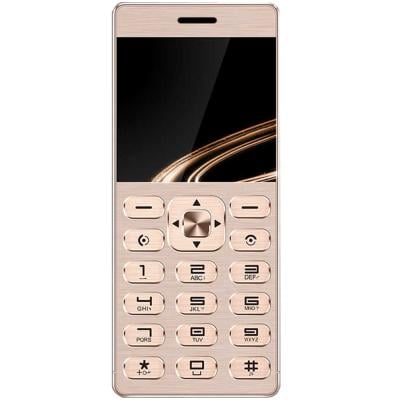 M-Party LT1 Mobile Phone, GSM, 1.77 inch Screen, Dual Sim- Gold