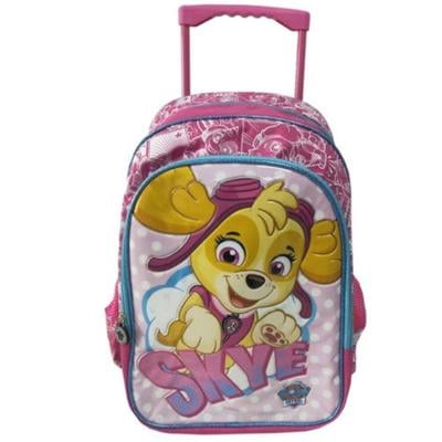 Paw Patrol Double Handle Trolley School Bag for Kids 16inch, Pink