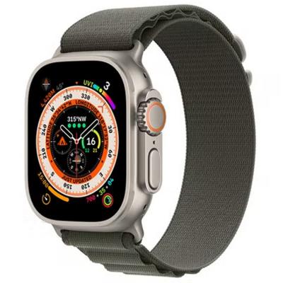Apple Watch Ultra GPS with Cellular 49mm Titanium Case With Alpine Loop Medium Green