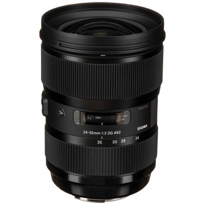 Sigma 24-35mm f/2 DG HSM Art Lens for Canon/nikon Black