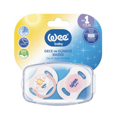 Wee Baby M0000153 Double Day & Night Soother with Case